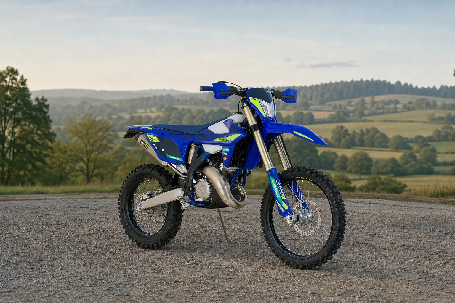 Comparatif SHERCO 125 enduro, supermotard deux temps et quatre temps