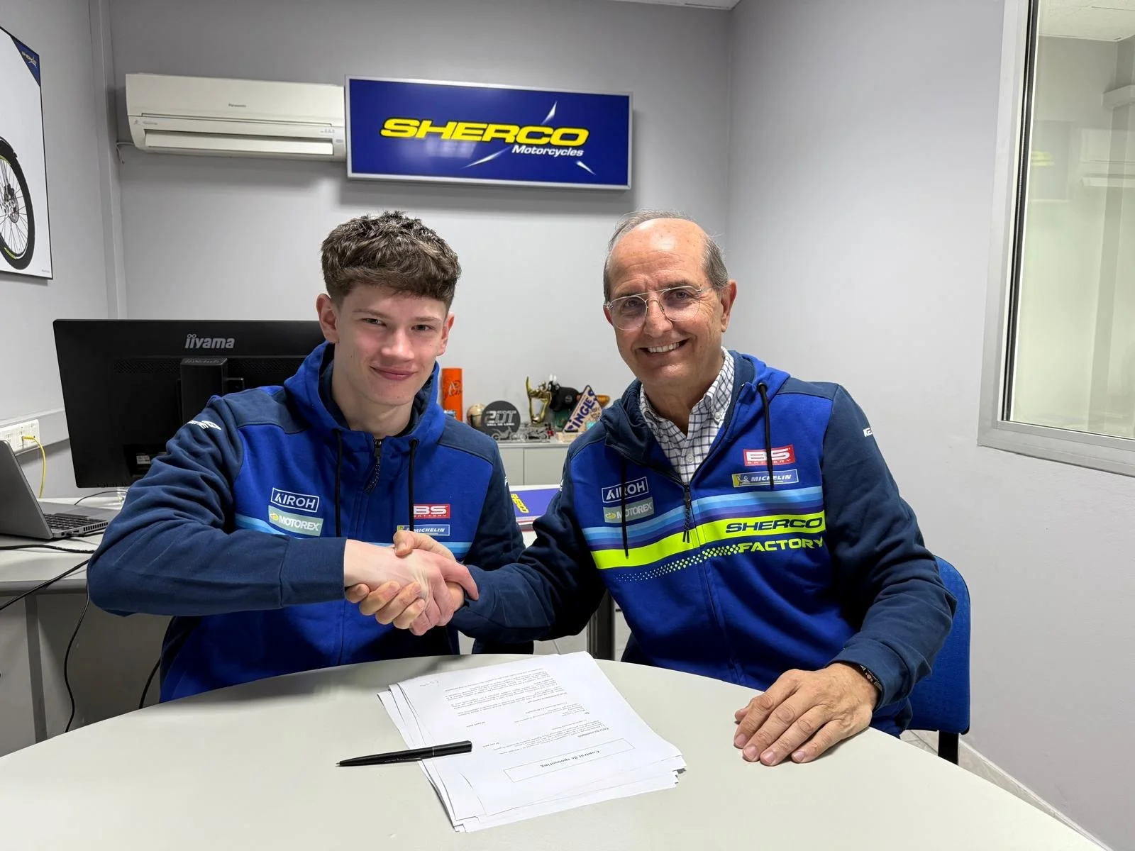SHERCO — Euan Sim signe trois ans avec SHERCO pour progresser en TrialGP