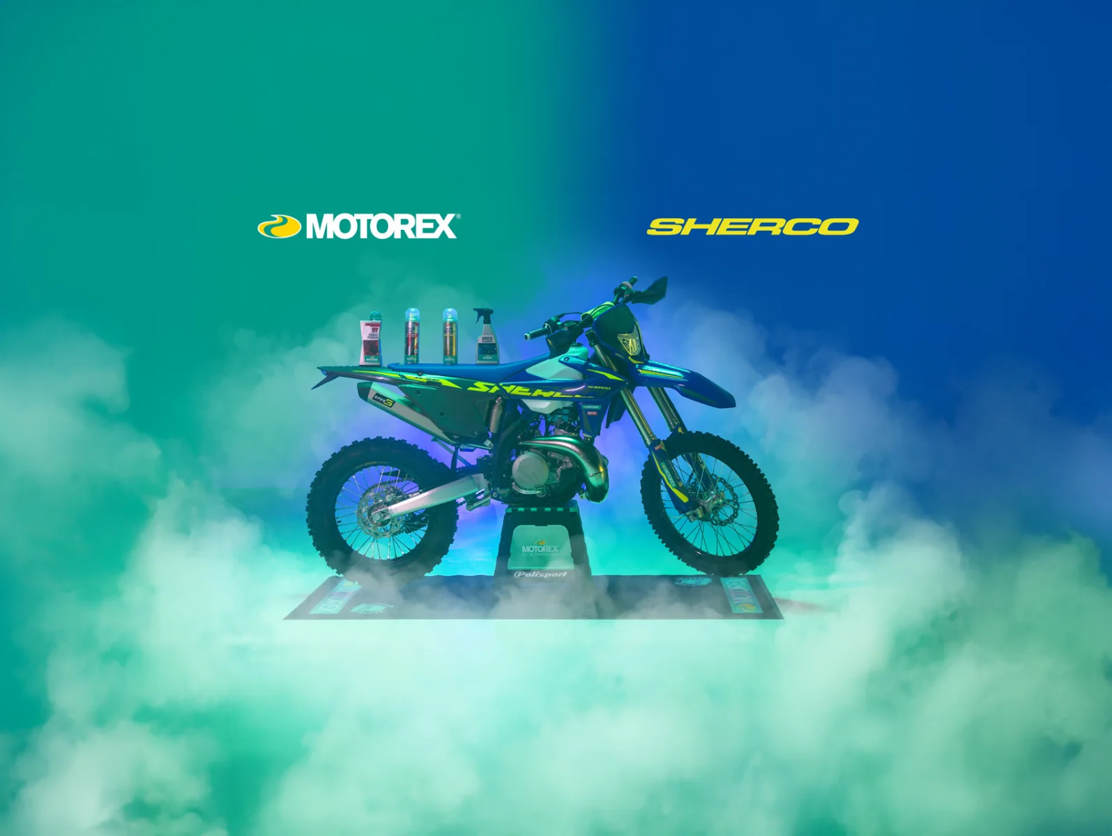SHERCO — SHERCO choisit MOTOREX comme fournisseur officiel de lubrifiants