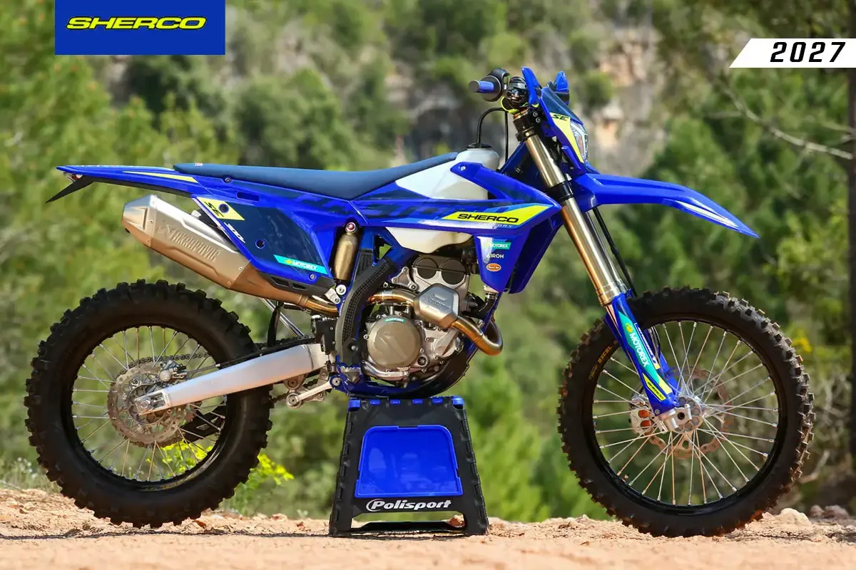 Sherco Enduro 2027 : des évolutions ciblées, pas une révolution